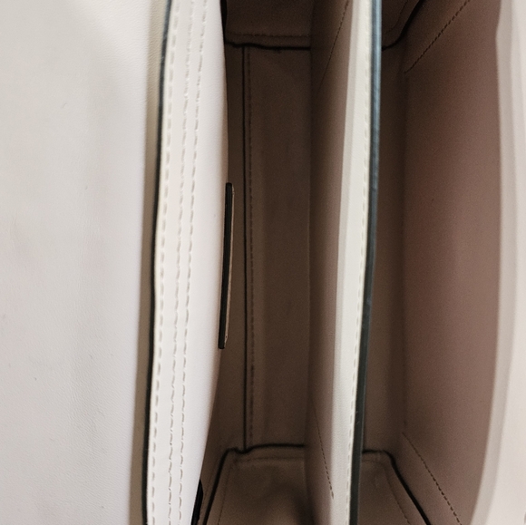 Michael Kors GUC Lita Medium Two Tone Logo Crossbody Bag - Picture 10 of 13